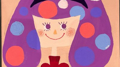 Polka dot girl