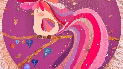 Colorful little bird